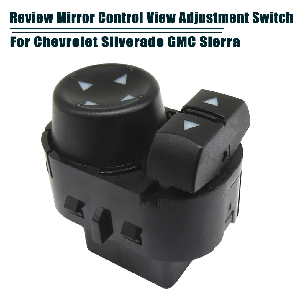 

Hight Quality Car Review Mirror Control View Adjustment Switch For Chevrolet Silverado GMC Sierra 1500 2500 3500 22883768