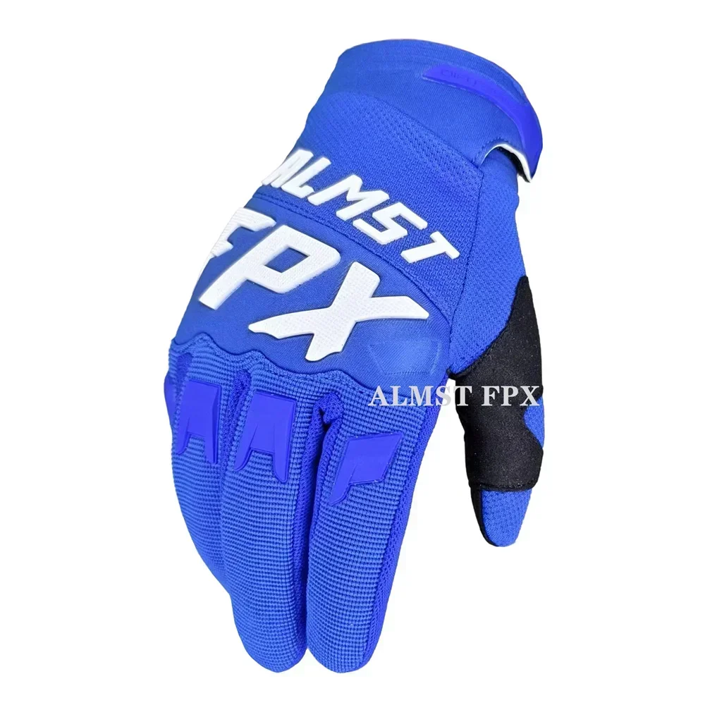 

ALMST FPX MX Off Road Bike Dirt Перчатки с полным пальцем MTB Мотоциклетные перчатки Motos Мужчины Женщины Дышащие противоударные перчатки для мотокросса