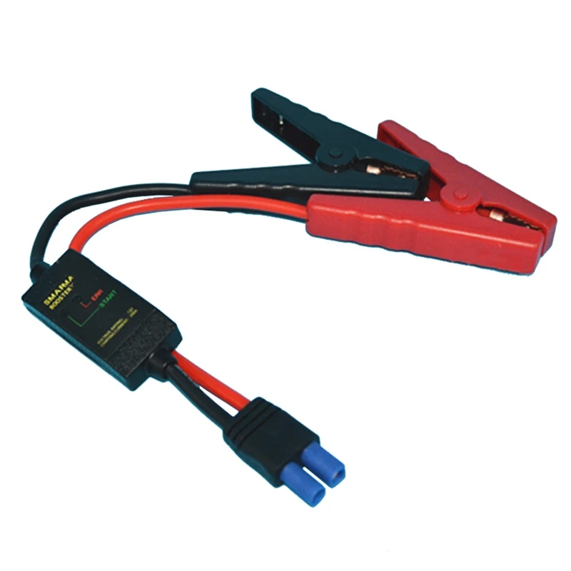 

NEW-Buendeer 12V 200A Intelligent Booster Cable Smart EC5 Connector Car Truck Emergency Jump Starter Alligator Clamps Clip