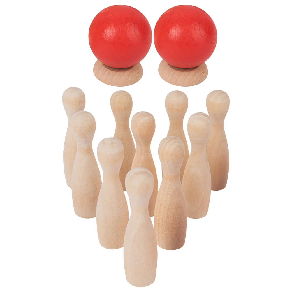 

Fun Indoor Family Games Small Bowling Game Outdoor Playset Toddler Bowling Set Tabletop Bowling Miniature Kids Mini Bowling Game