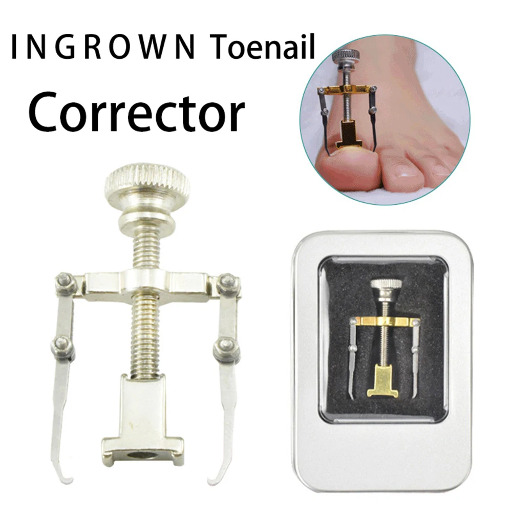 

Straightening Clip Ingrown Toenail Corrector Pedicure Foot Nail Care Tools Stainless Steel Pedicure Treatment Onyxis Correction