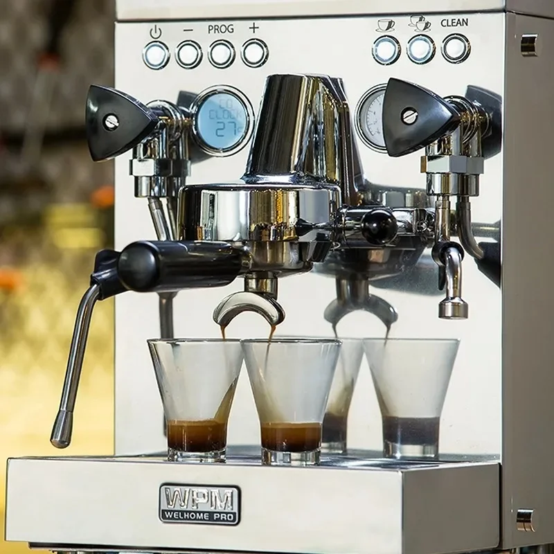 Профессиональная полуавтоматическая кофемашина коммерческое электрическое