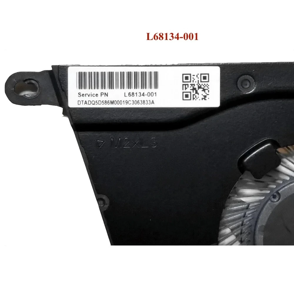 Фото Вентилятор для HP Pavilion 15-DY 14-DQ TPN-Q221 L68134-001, охлаждение процессора ND75C07-19A18 L68133 ND55C41-19A19, кулер для ноутбука, радиатор №3