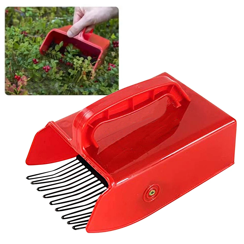 

Harvesting for Fruit Garden Tool Portable Outdoor Professional Accessories Home Easy Use Ergonomic Handle Plastic Berry Picker