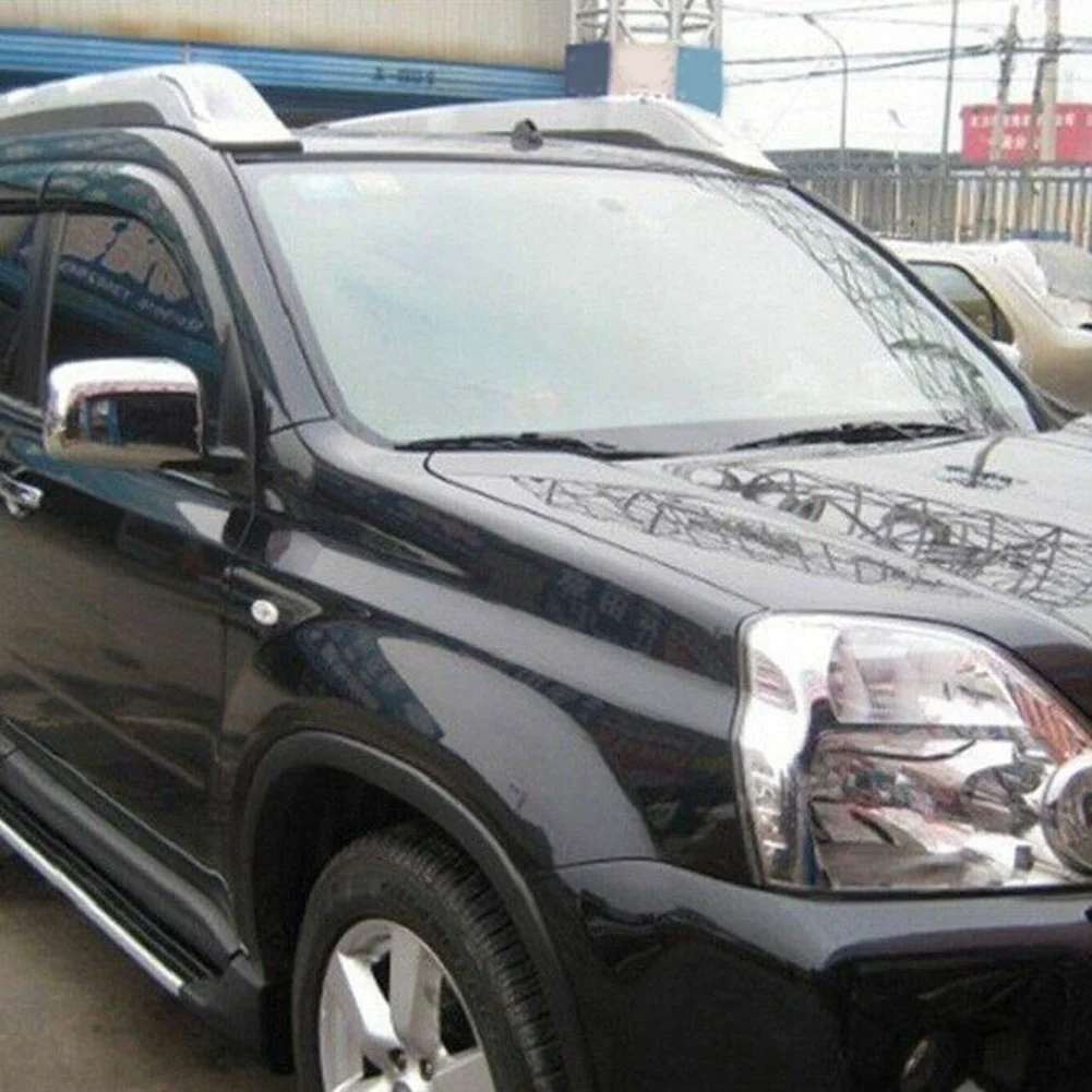 Автомобильный хромированный чехол для зеркала заднего вида Nissan X-Trail T31 2008-2013 |