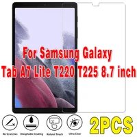 2pcs tempered glass for samsung galaxy tab a7 lite 8 7 inch tablet screen protector 9h 0 3mm protective film for sm t220 t225
