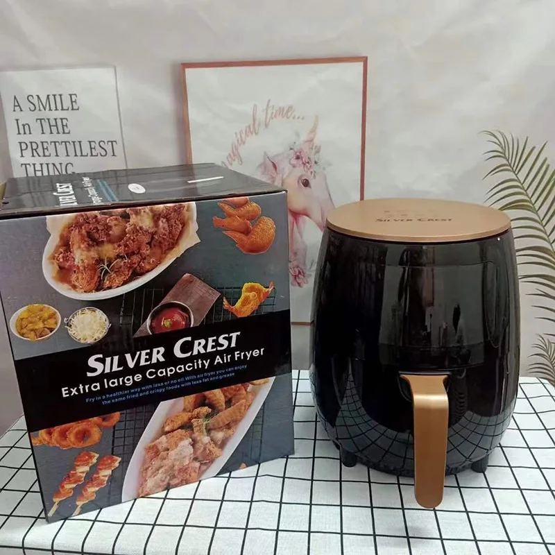 

Silver crest air fryer 6l digital air fryers with timer
