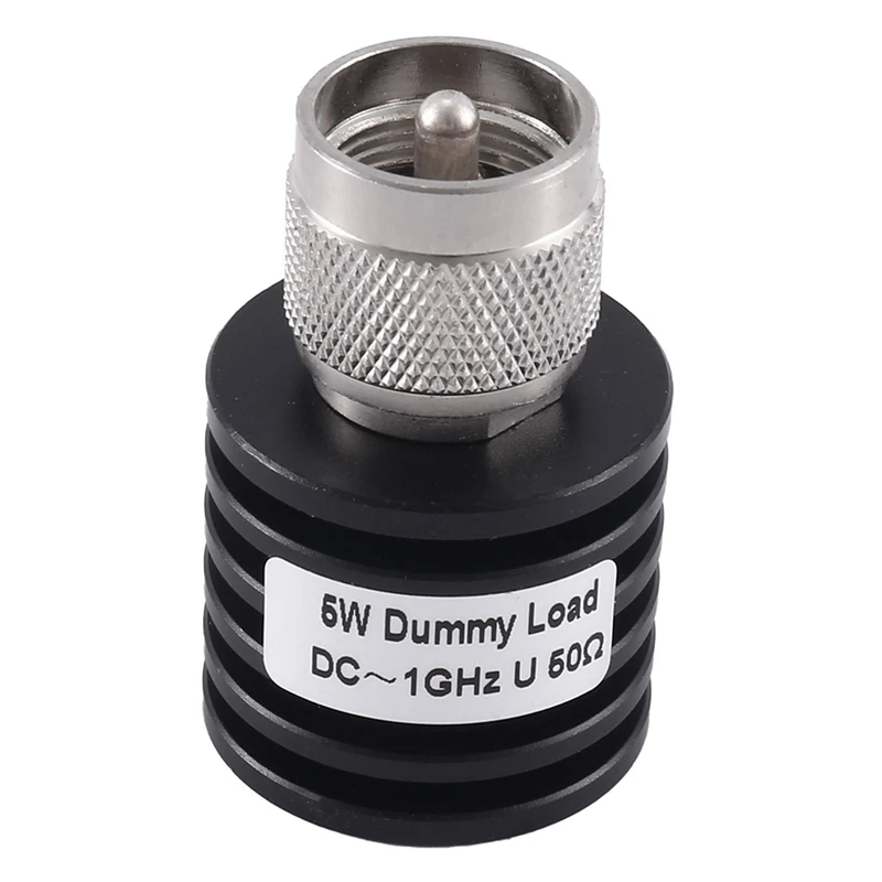 UHF M PL259 SO239 Мужская нагрузка Мощная коаксиальная клемма мощностью 5 Вт DUMMY