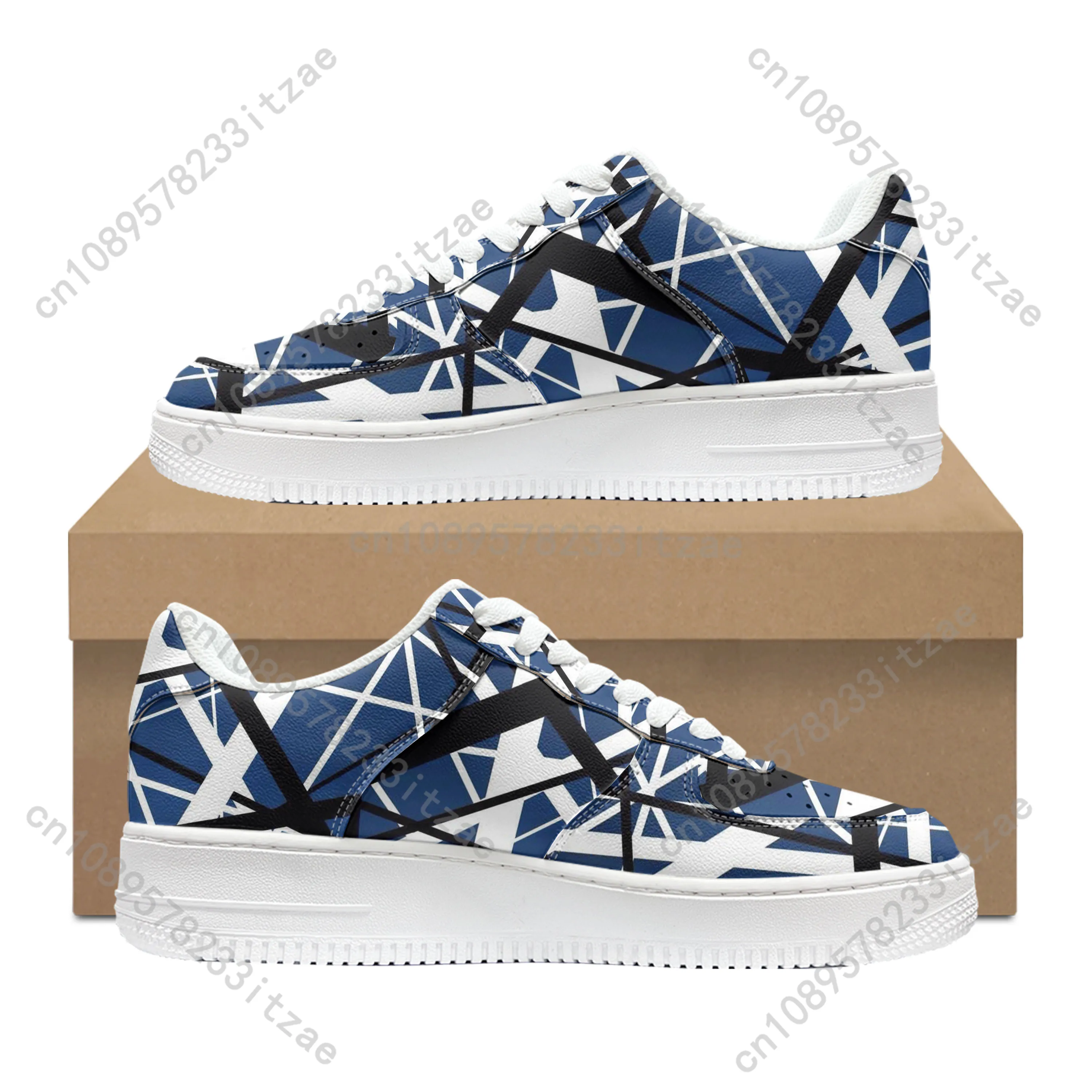 Мужские и женские кроссовки в полоску Van Evh 1984 Баскетбольная обувь AF стиле