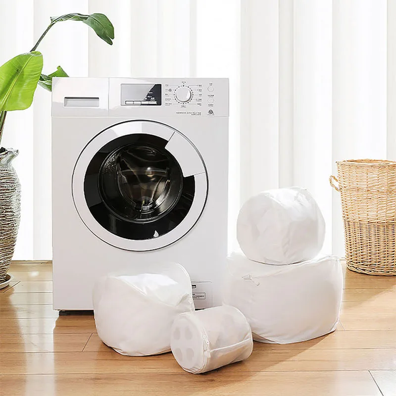 

Multifunctional Protective Clothing Laundry Bag Mesh Fine Water Permeability Strong Underwear Classification Laundry Mesh Bag