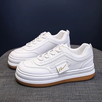 little white shoes female spring and autumn new korean version ins trend big toe shoes female students casual sports shoes women