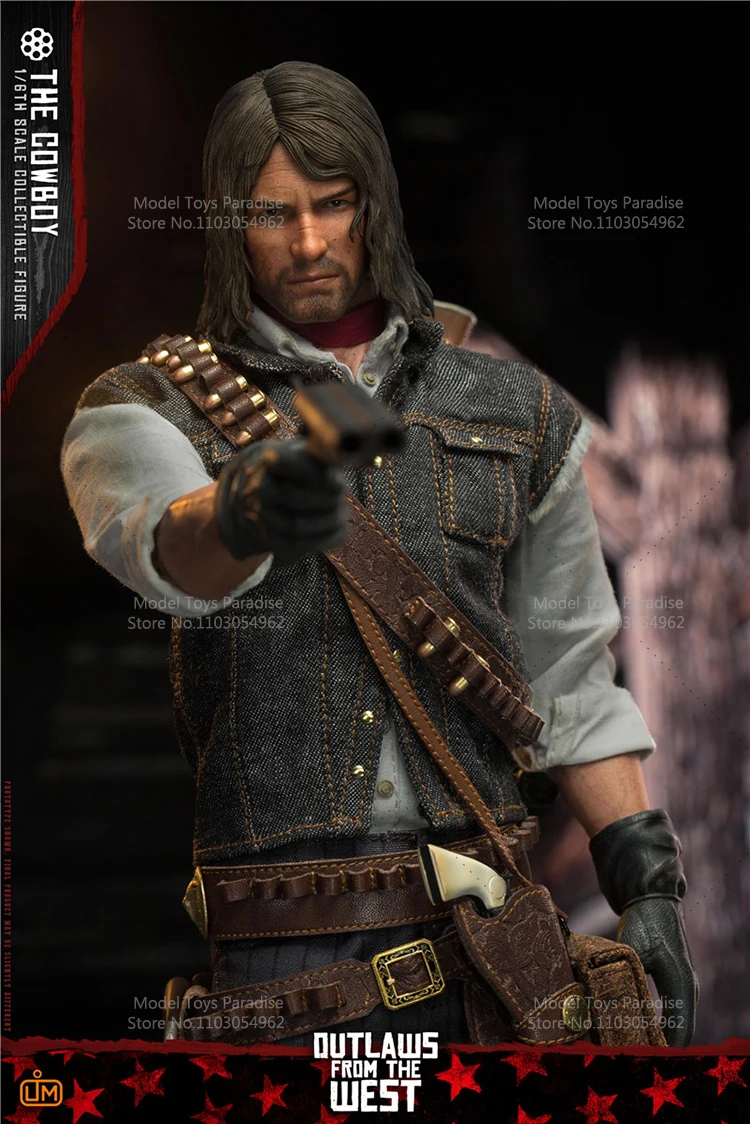 LIMTOYS LIM011 16 Коллекционные игрушки John Marston Redemption Western Cowboy с двойной головкой 12 дюймов Фигурка Модель Подарки для фанатов (art.: 3920ccdc286ae) - 3920ccdc286ae