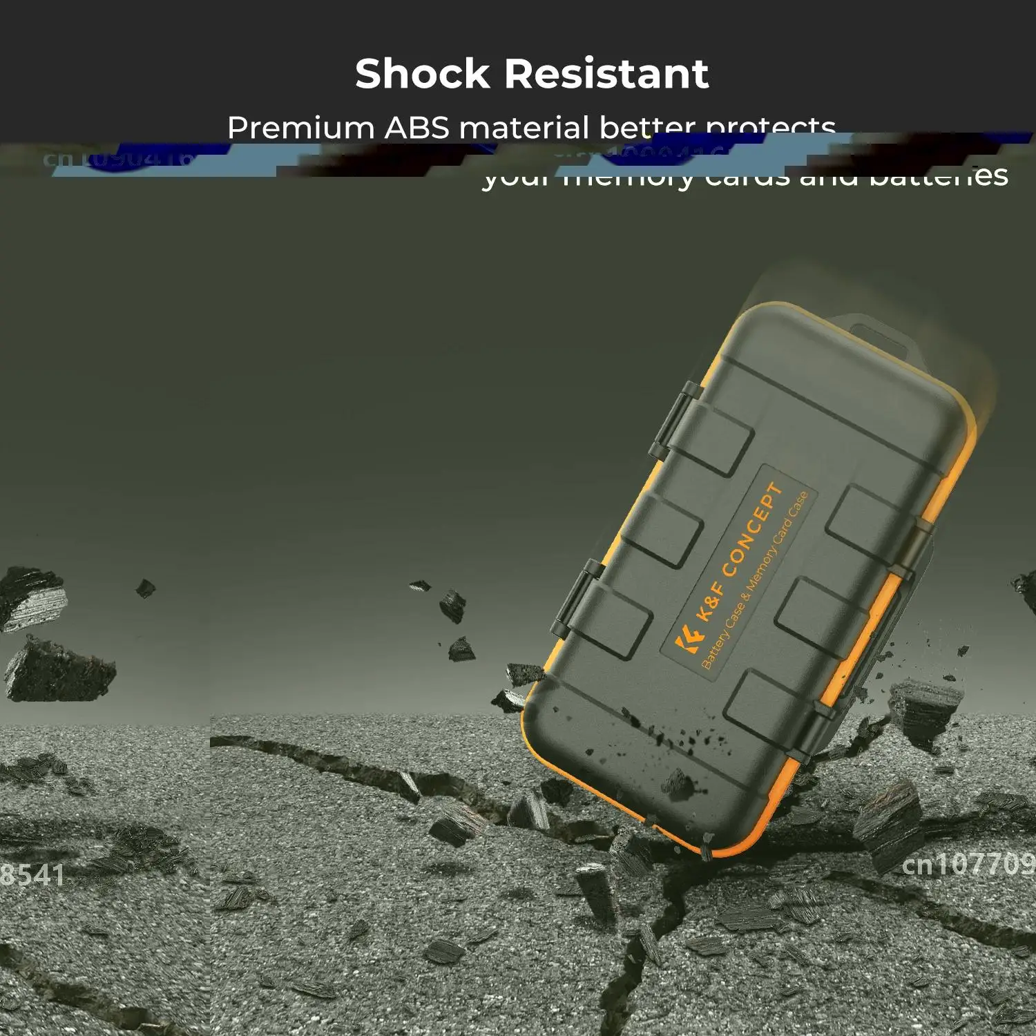 Батарейный ящик K&ampF Concept Коробка для SD-карты Водонепроницаемый и противоударный