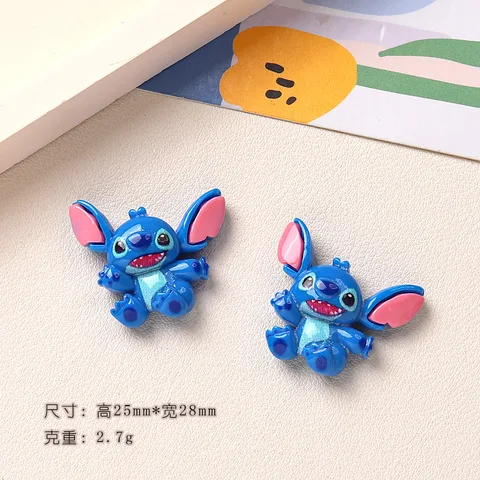 Набор для скрапбукинга MINISO синие монстры 10 шт