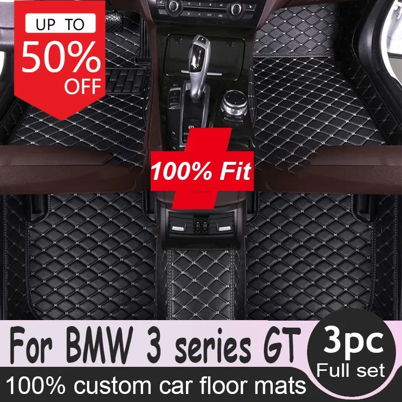 Автомобильные коврики для BMW 3 серии GT F34 320i 328i 335i 2013 2014 2015 2016 2017 2018 2019 2020
