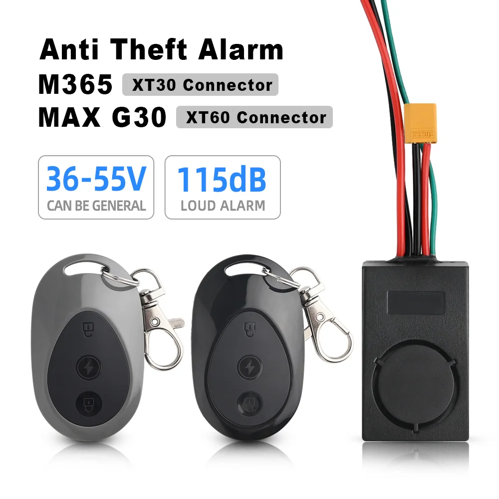 

Противоугонная сигнализация для Ninebot Max G30 G30D, 36-55 в, 115 дБ