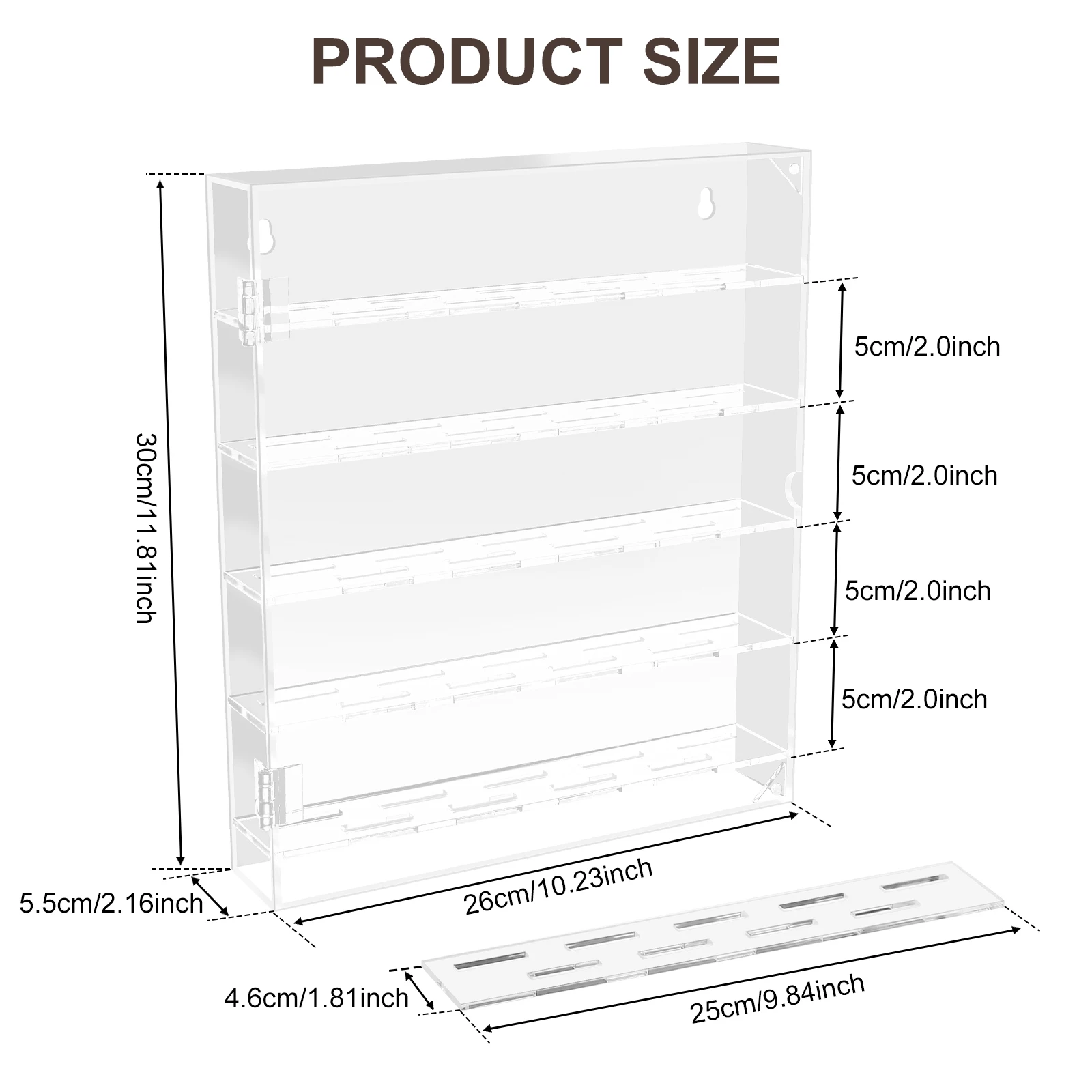 

Подставка для монет из акрила
