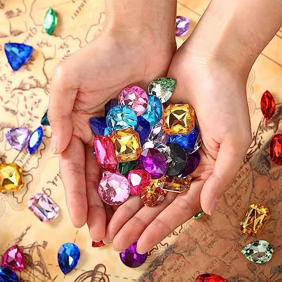 64/192 шт. искусственные акриловые бриллианты