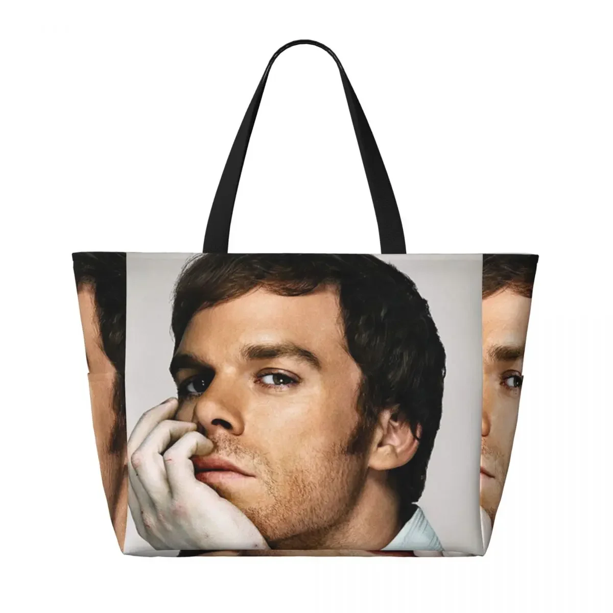 Пляжная сумка-тоут Dexter Morgan Movies, большая спортивная сумка для спортзала и йоги, женская дорожная сумка, сумка для фитнеса (art.: 3920dc6535809) - 3920dc6535809