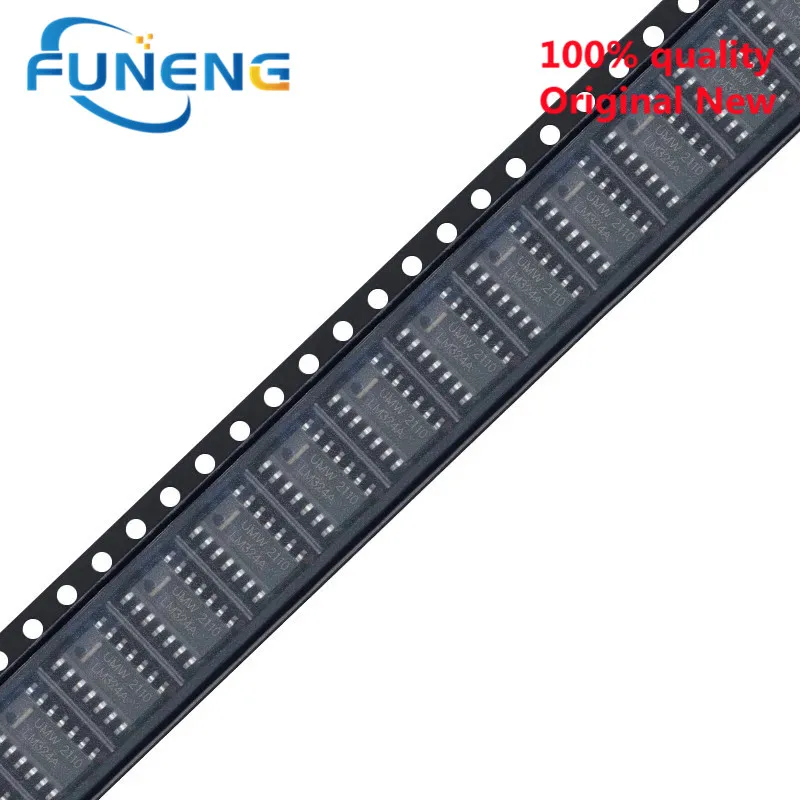 Новый и оригинальный чипсет IC LM324 LM324D SOP14 LM324DR SOP 324 SOP-14 SMD 50 шт. |