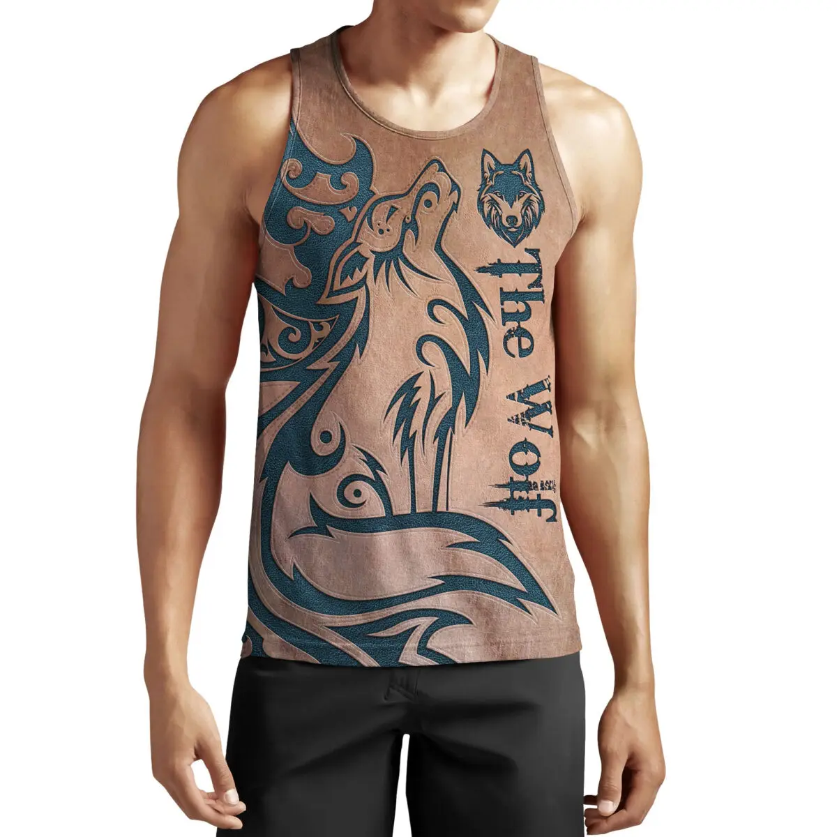 

CLOOCL Brand Vest Beautiful Wolf 3D Animal Graphics Printed Men Tank Tops Harajuku Fashion Sleeveless Tank-Tops Casual Chaleco