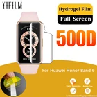 Мягкая защитная пленка из ТПУ для Huawei Band 6, прозрачная защитная пленка для смарт-часов Honor Band 6, не стекло, 3 шт.