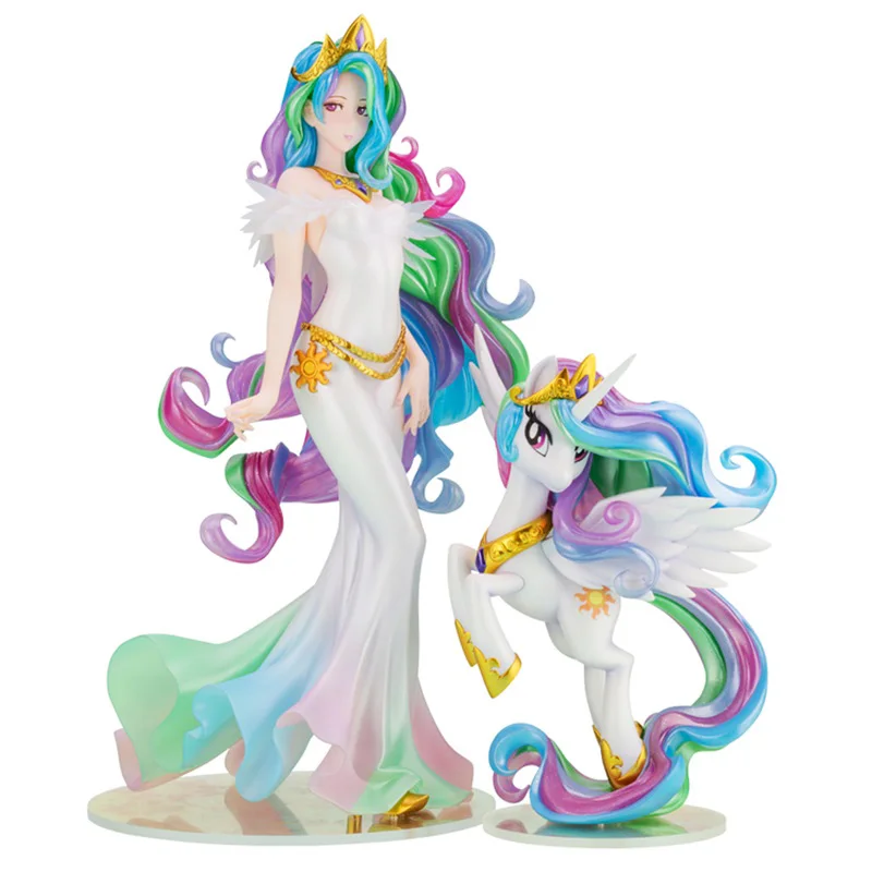 

Original Kotobukiya My Little Pony Bishoujo Series My Little Pony: Friendship Is Magic Princess Celestia Action Figure Toy
