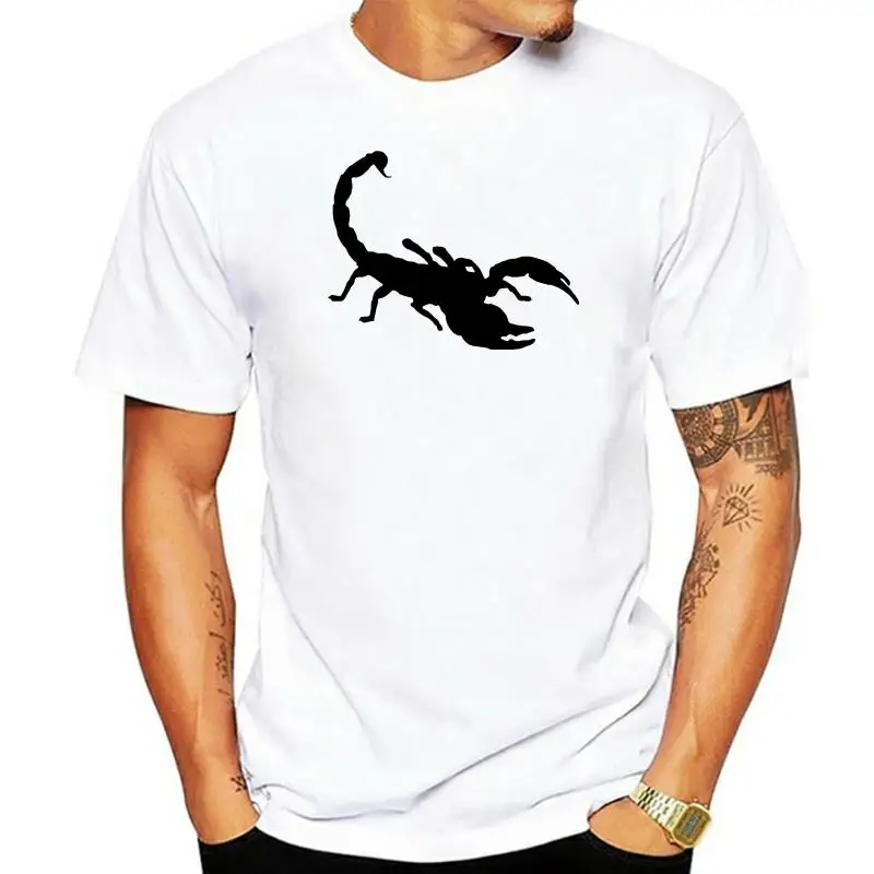 

Футболка с карманом скорпиона, рубашка скорпиона, футболки скорпиона, рубашки с животными, для него