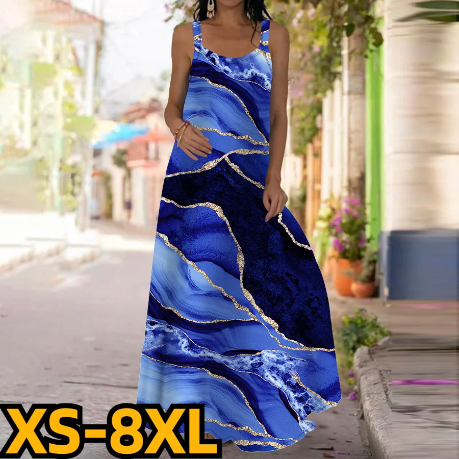 

2023 Women's Summer Beach Dress Long Dress Maxi Dress A Line Dress Casual Dress Summer Dress New Vacation Dresses Print Dresses
