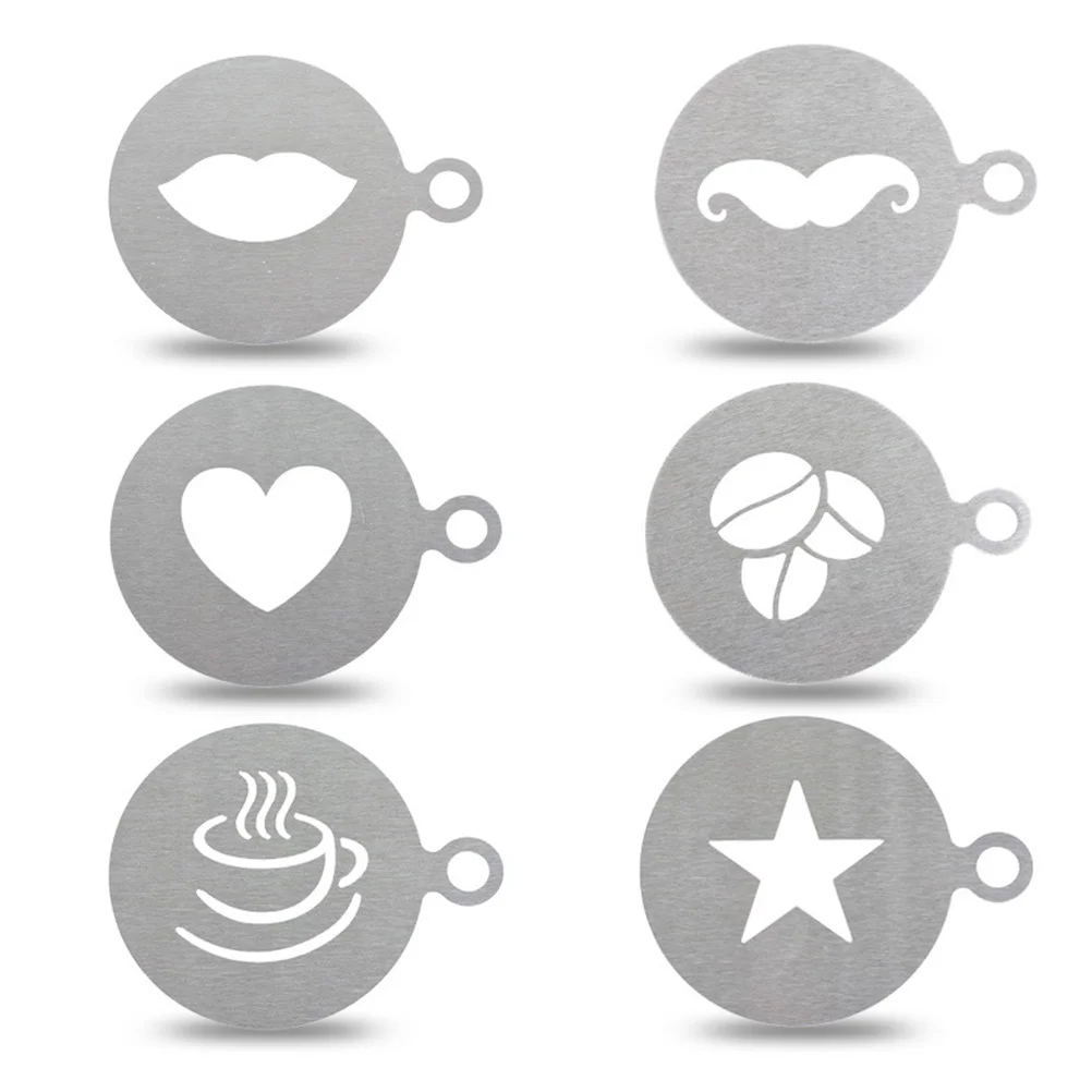 

1PC Cappuccino Stencils Stencils for Decorating Coffee Stencils Latte Coffee Decorating Stencils