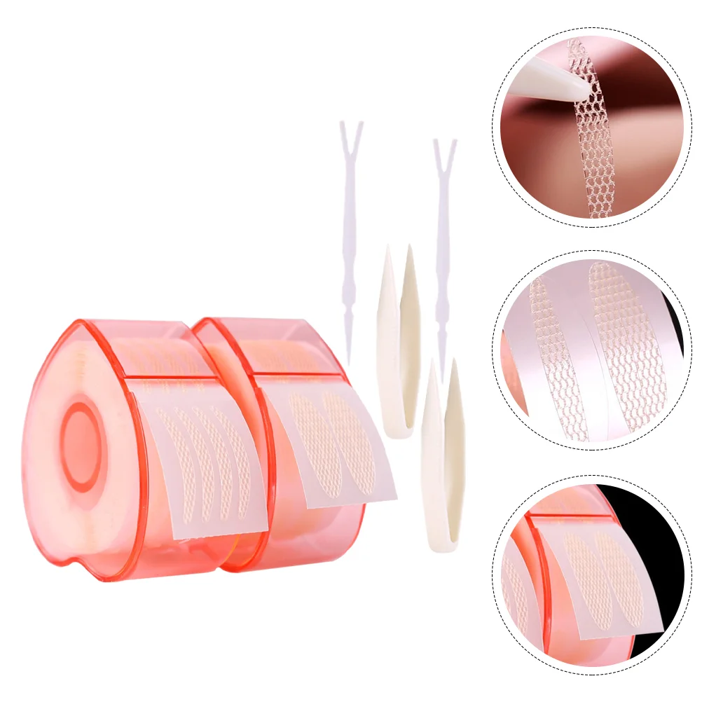 

2 Roll Eye Tape Safe No Trace Invisible Makeup Tool Eyelid Tape Lift Strip