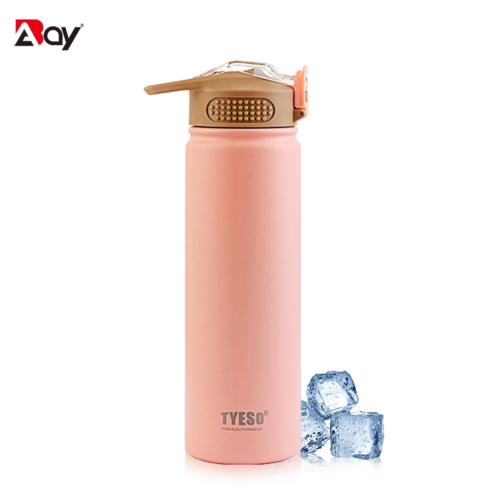 

TYESO Tumbler with Straw Stainless Steel Thermoses Bottle for Hot Water Cup Thermal Vacuum Isotherm Flasks Coffee Mug Drinkware