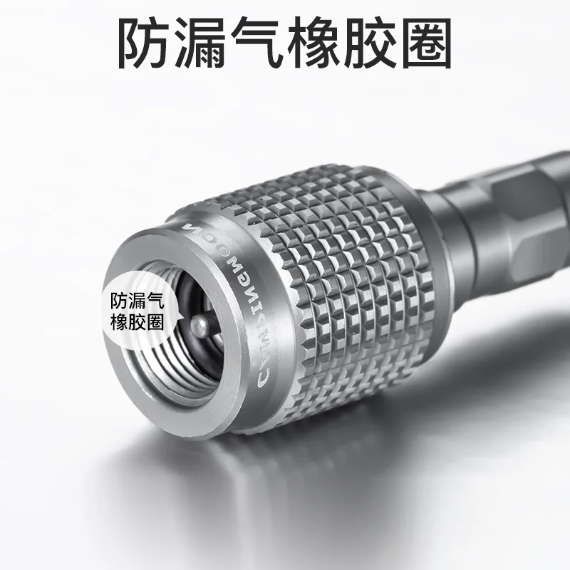 CAMPINGMOON Z17 BKZ17 Газовая плита из нержавеющей стали Газовый баллон труба Резьба Труба