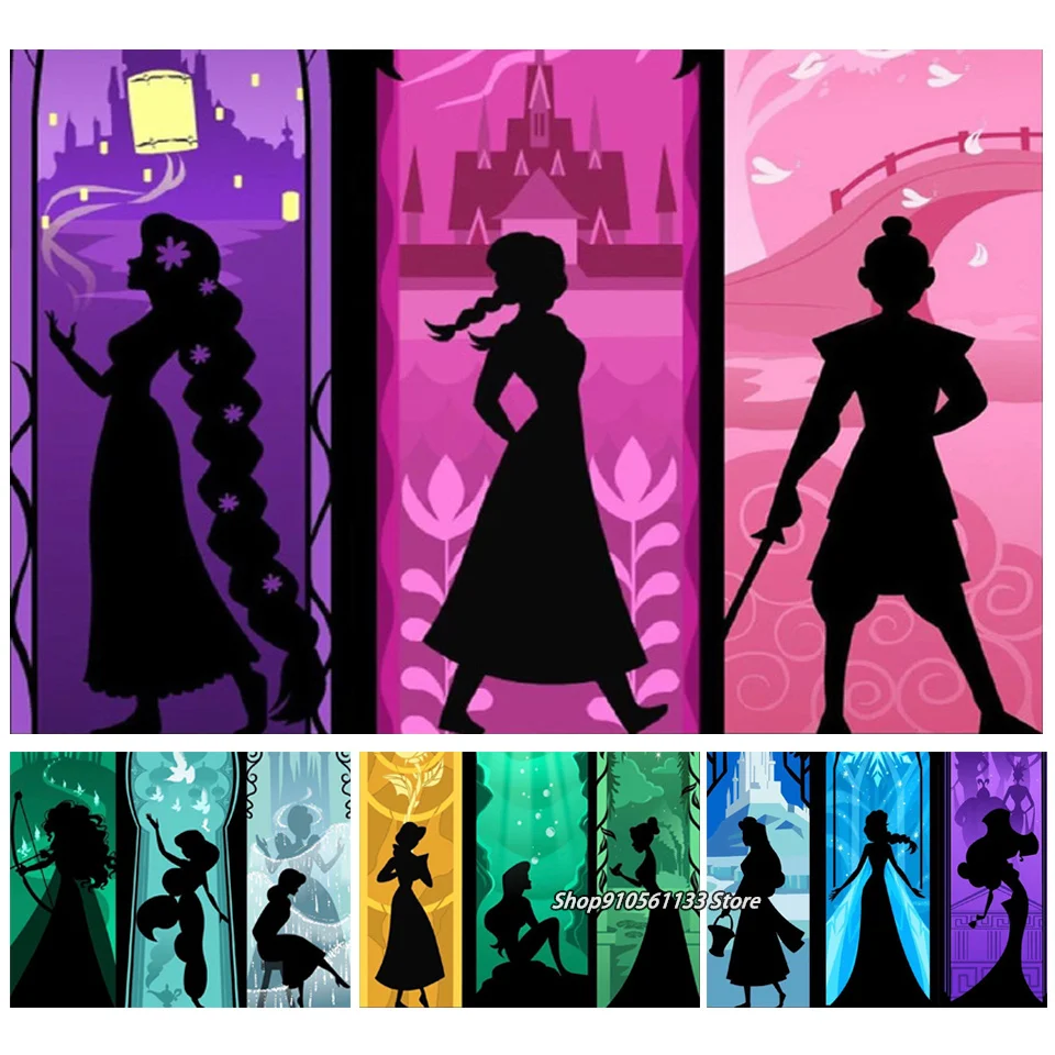 

Алмазная живопись с мультяшным персонажем, картина стразы из мультфильма, 5D алмазная вышивка, вышивка крестиком, декор DSN249