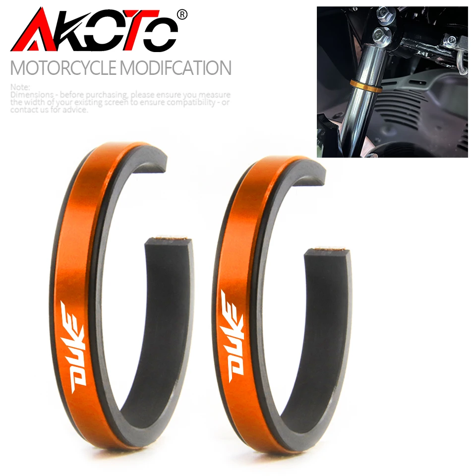 

42-48mm Motorcycle Parts Shock Absorber Auxiliary Adjustment Ring CNC Accessories For KTM R2R DUKE 125 200 250 390 790 890 1290