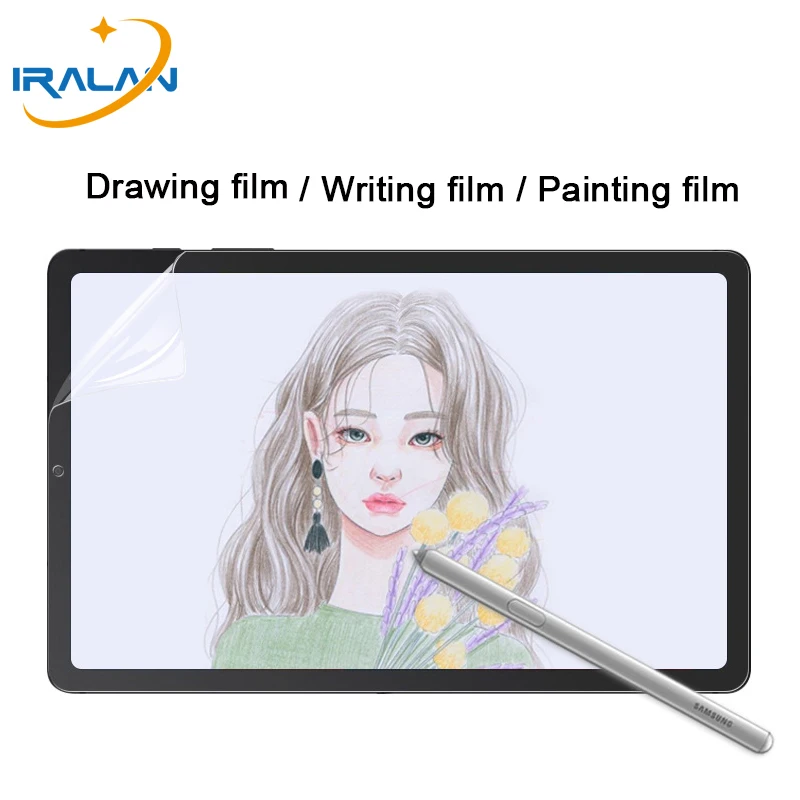 anti glare writing painting film for samsung galaxy tab a8 a7 s6 lite 10 4 s7 11 plusfe 12 4 s8 s5e mate film screen protector free global shipping