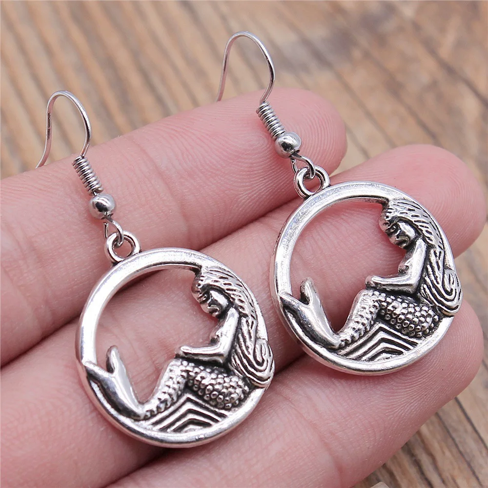 

Серьги-Подвески ручной работы, 2 цвета