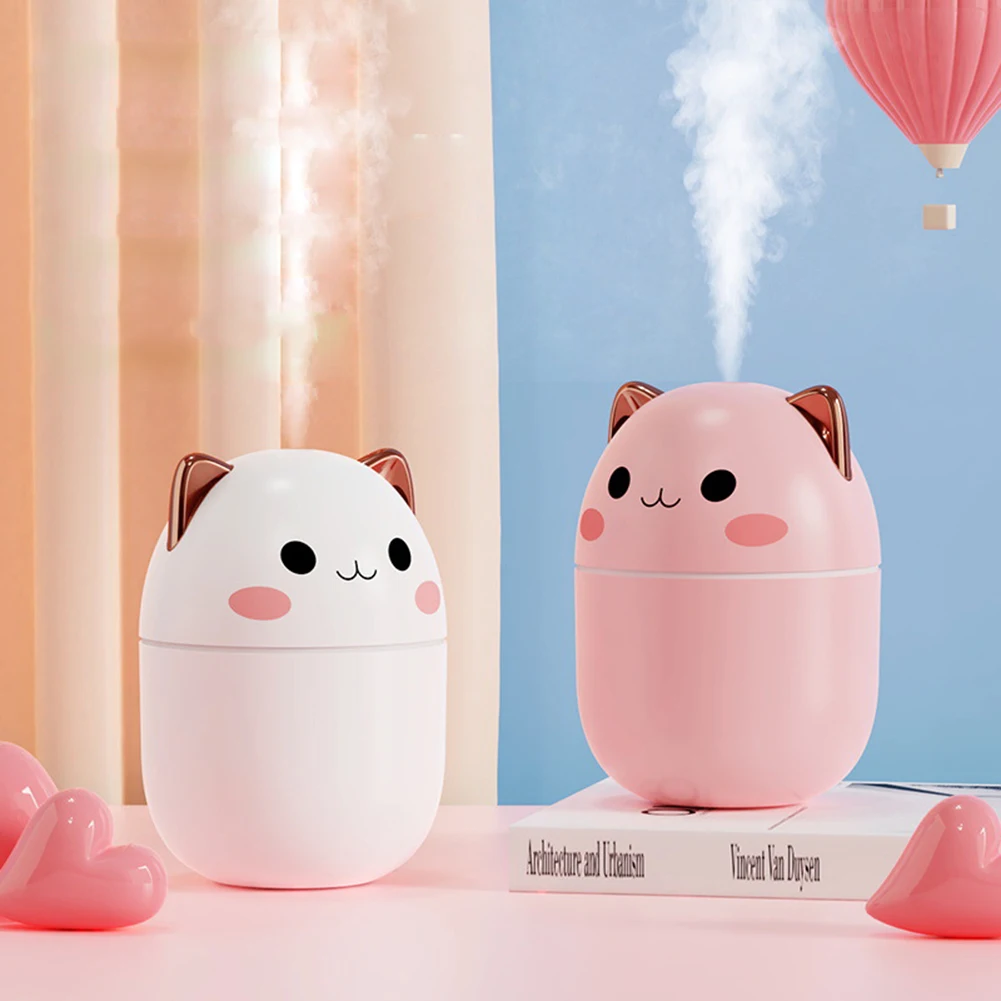 

Air Humidifier USB Charge Electric Warm Night Light Aroma Diffuser Ultrasonic Heavy Fog Creativity for Home Car Office