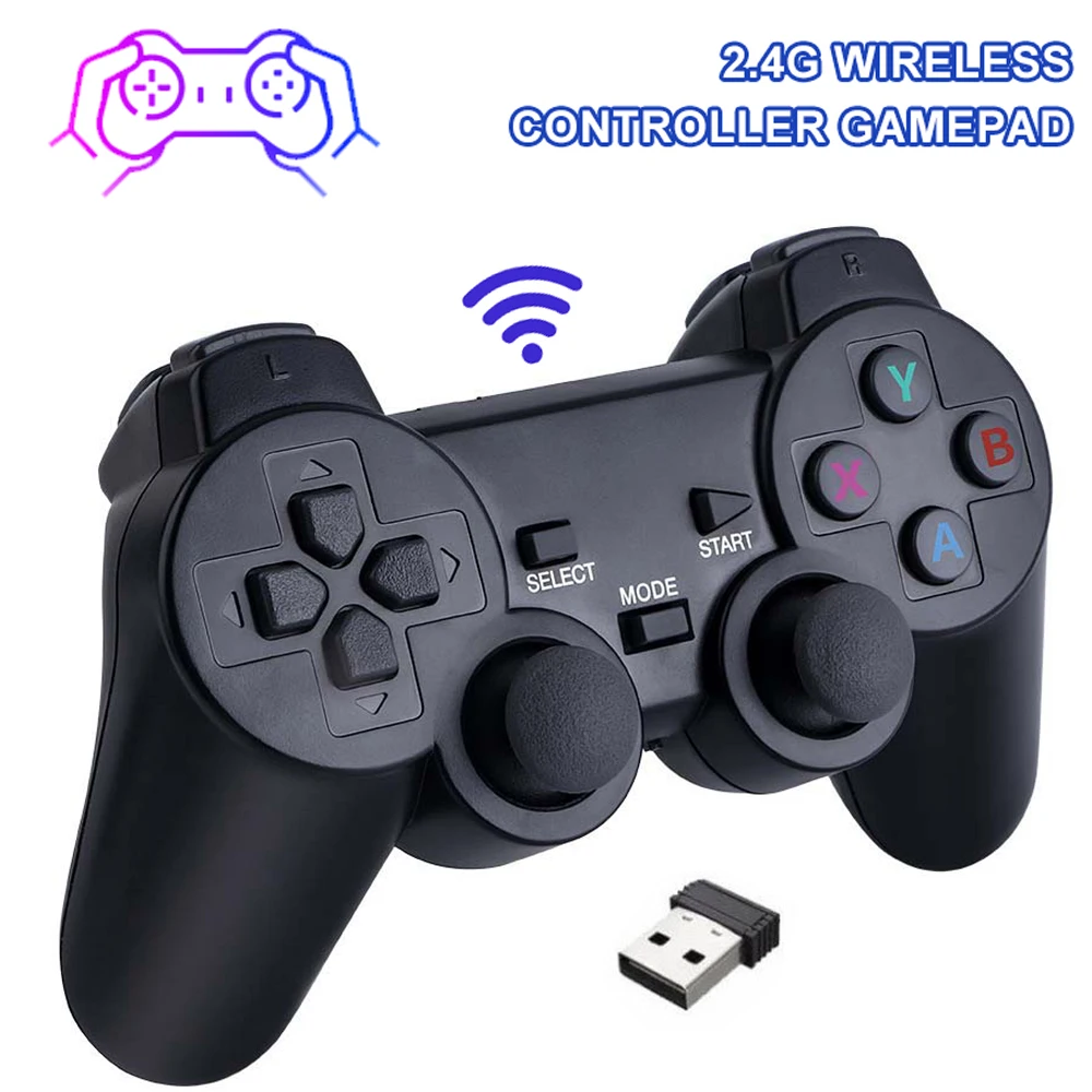 

Беспроводной геймпад для PSP / PC / TV Box /Android Phone, 2,4 ГГц, игровой контроллер, джойстик для Super Console X Pro