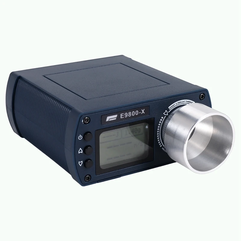 Тестер скорости E9800-X высокомощный измеритель с ЖК-экраном и хронографом для