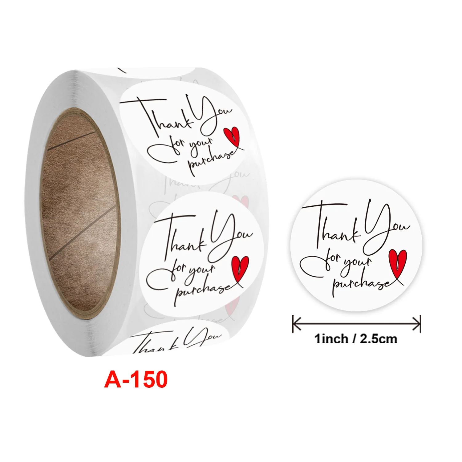 

Лазерные наклейки "Спасибо", бумага