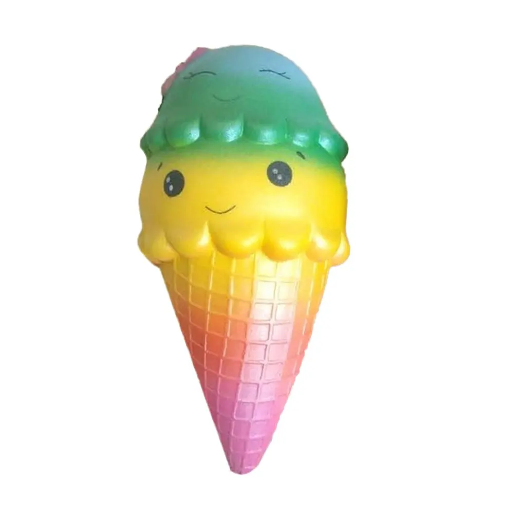 

Colorful Double Head Cute Bear Ice Cream Soft Slow Rising Squeeze Funny Kid Toys Best Birthday Gift Decompression Toys