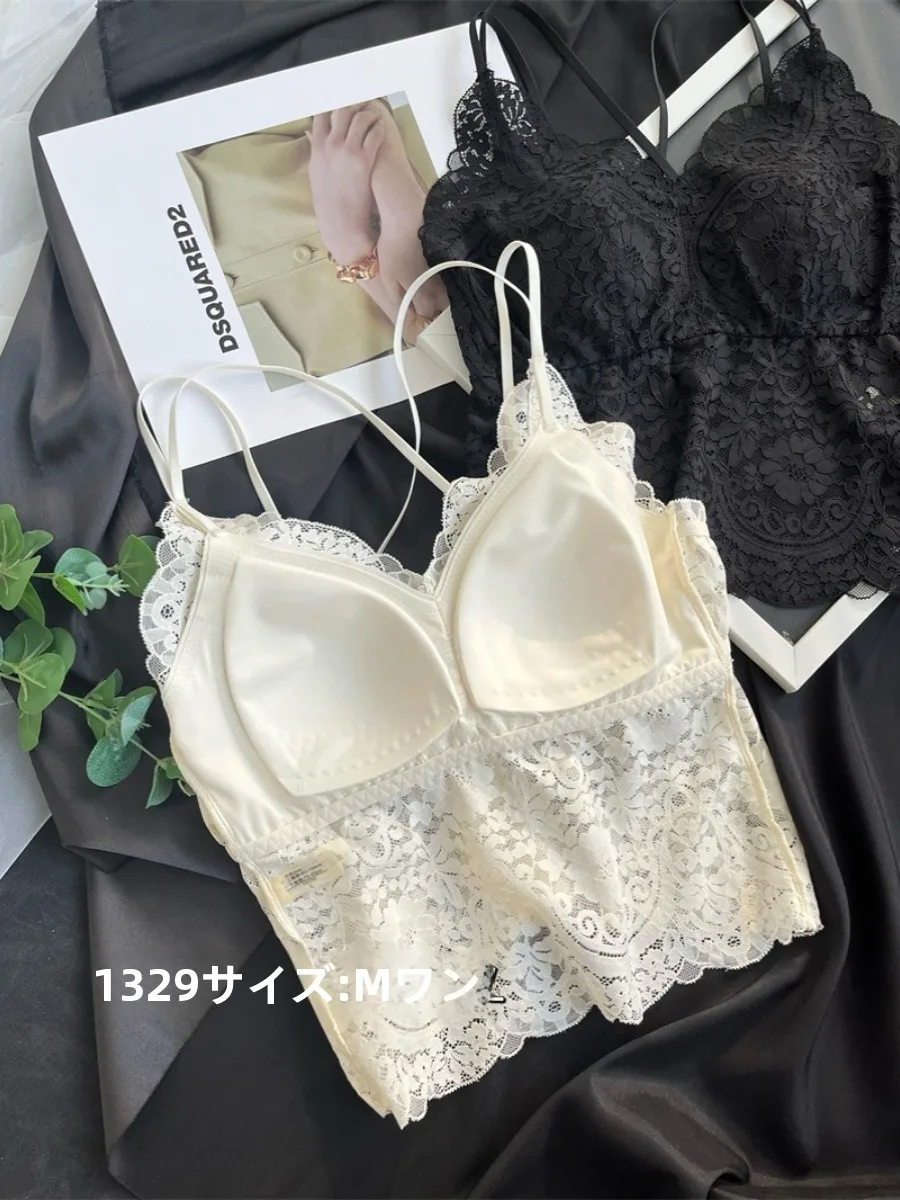 Huizhixin 329 женская летняя сексуальная кружевная майка с фиксированной чашкой
