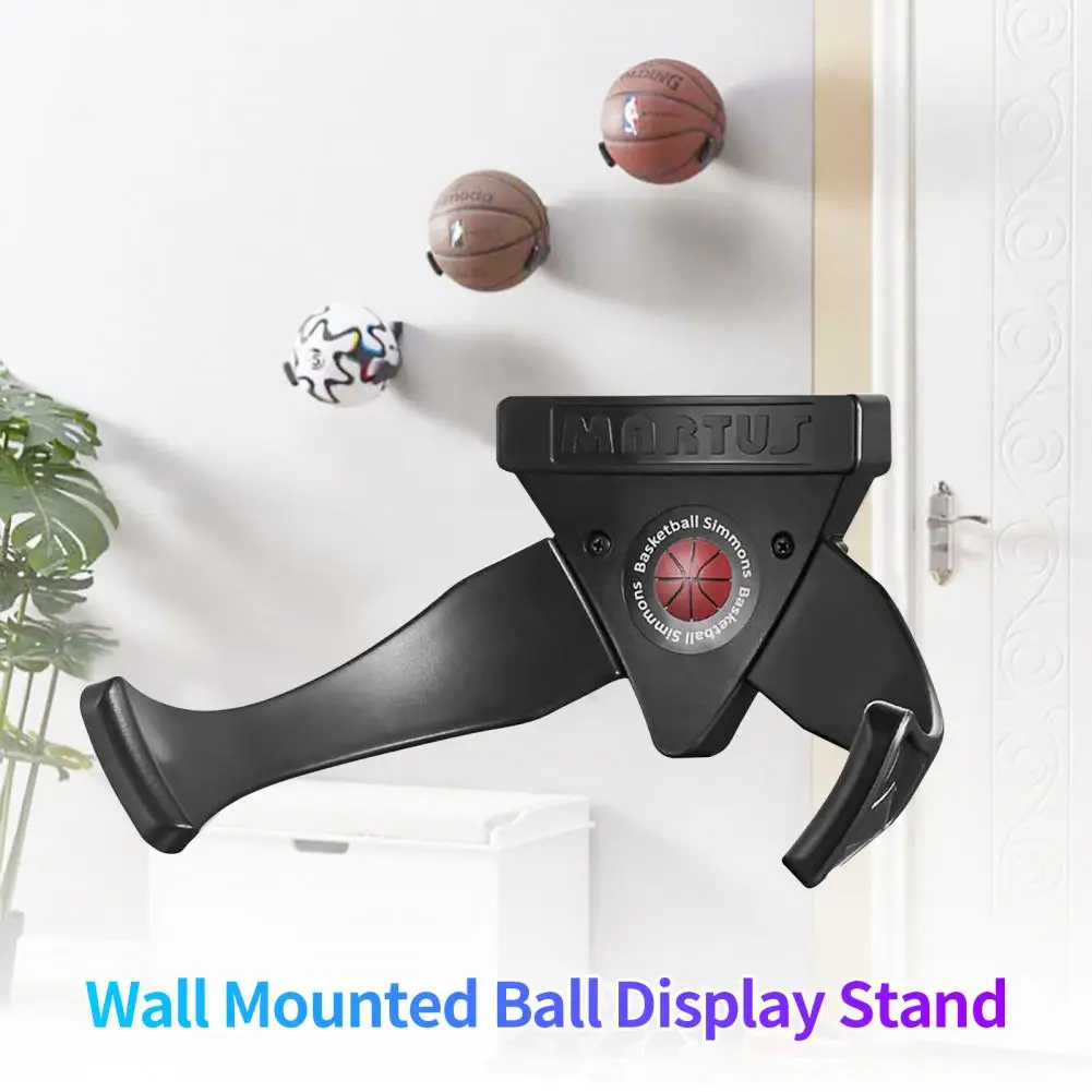 

Ball Holder Multifunctional Strong Load-bearing Punch-free Ultralight Wall Mounted Ball Display Stand for Shop