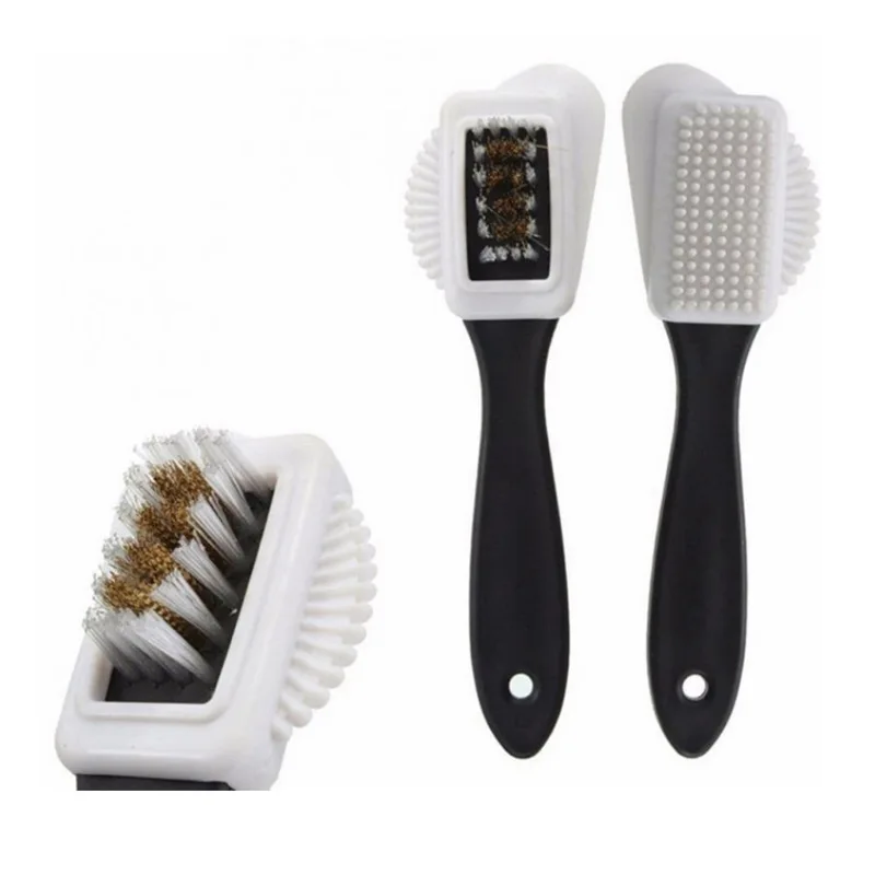 

Three Side Shoe Cleaning Brushes 3 Side Shoes Cleaner Home Supplies S Shape Suede Nubuck Brush Cleaning Shoe Tools