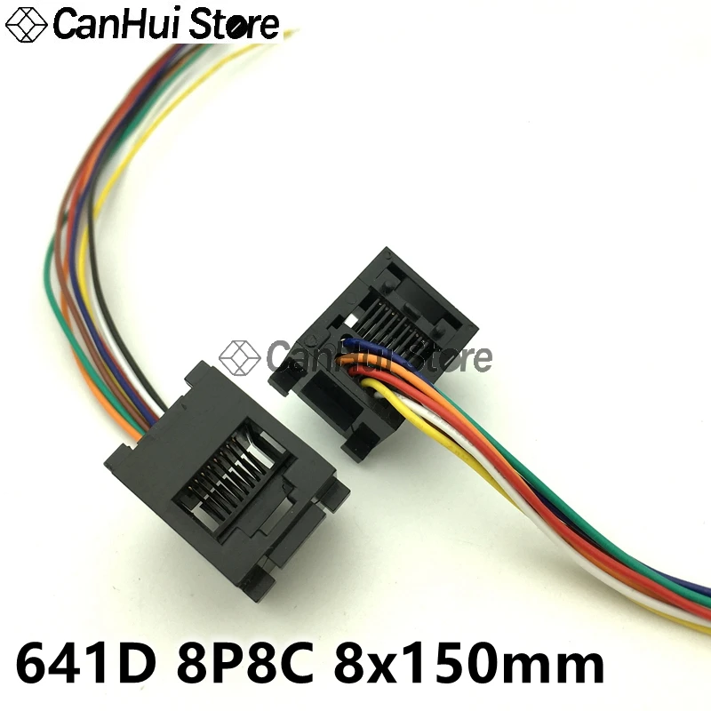 

Разъемы RJ11 RJ12 RJ45 5 шт