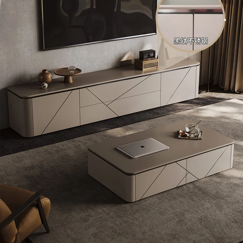 Кофейный столик ТВ-шкаф для гостиной монитор напольные стойки полки дома