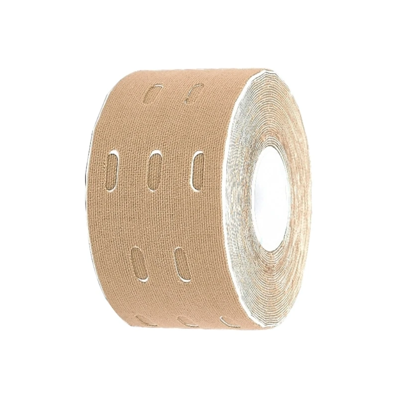 Кинезиологическая лента дышащая эластичная терапевтическая спортивная для