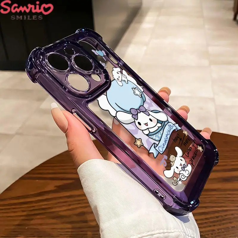 

Прозрачный чехол Sanrio Cinnamoroll серии Iphone14Promax для Iphone 14 13 12 11 Pro Max Mini Xr Xs Max, задняя крышка