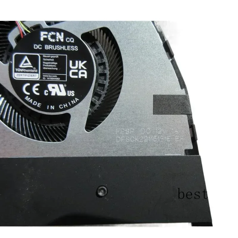 FORНовый оригинальный вентилятор охлаждения процессора и графического ноутбука